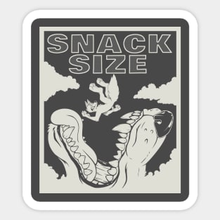Snack Size Sticker